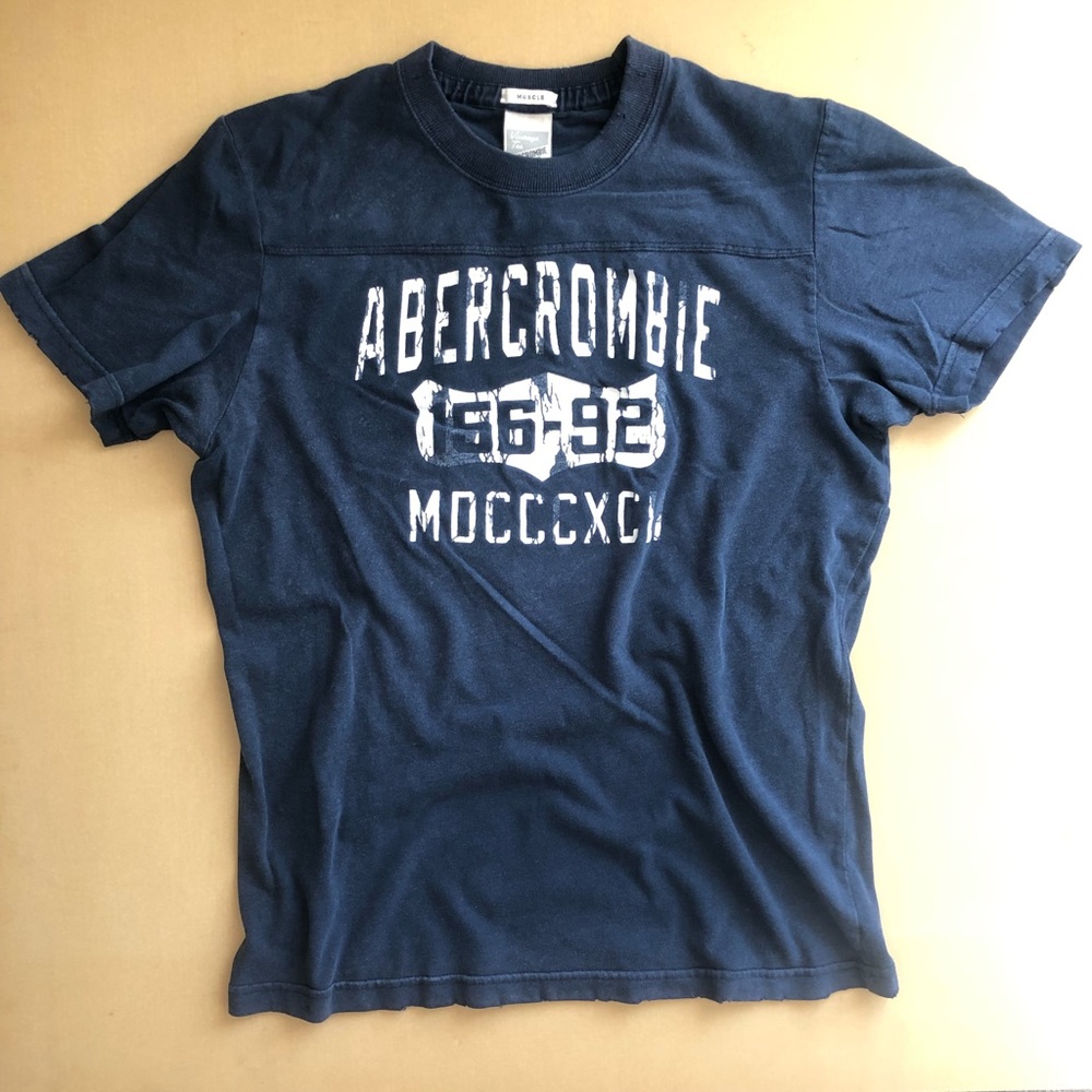 Abercrombie Men‘s Short-Sleeved Print Logo Tee